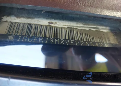 1997 Chevrolet K1500 Fleetside from USA, damaged, VIN 1GCEK19M8VE226342